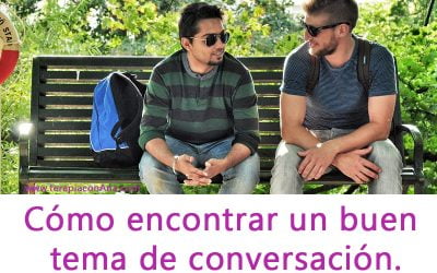 Cómo encontrar un buen tema de conversación