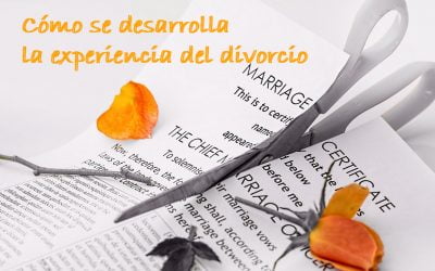 Cómo se desarrolla la experiencia del divorcio