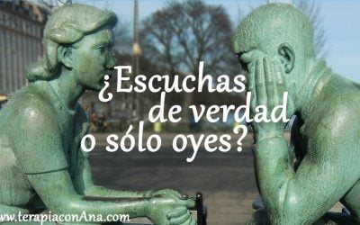 Escuchas de verdad o solo oyes