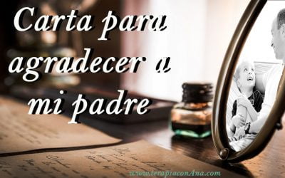 Carta para agradecer a mi padre
