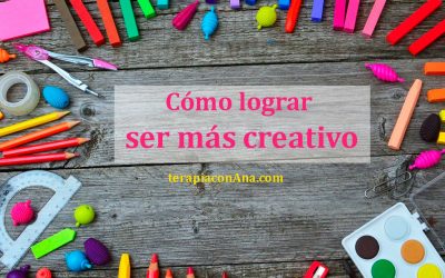 Cómo lograr ser más creativo