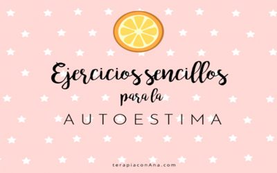 Ejercicios sencillos para la autoestima