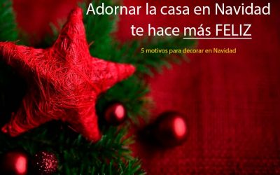 Adornar la casa en navidad te hace más feliz